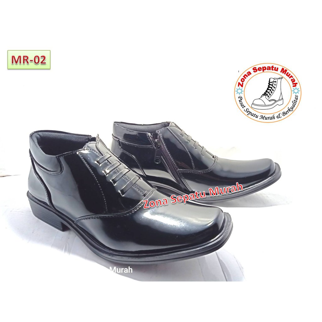 RPM sepatu pdh kilap MR-02 asli murah berkualitas