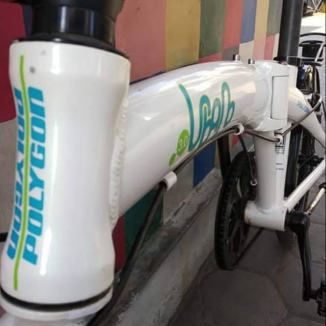 Decal stiker sepeda polygon URBANO 3. LIPAT BIKE