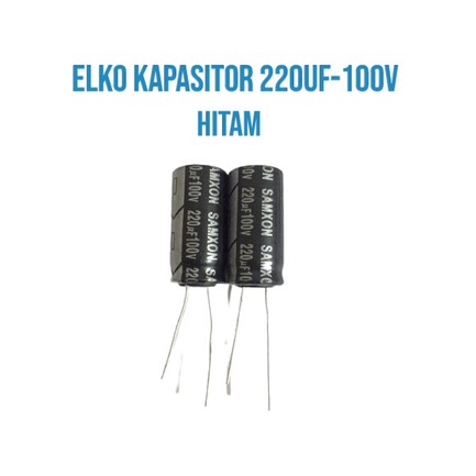 ELKO KAPASITOR 220UF-100V