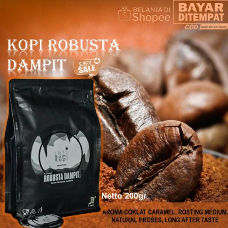 

Bubuk Kopi Robusta Murni Asli Original Inti Bumi Kopi