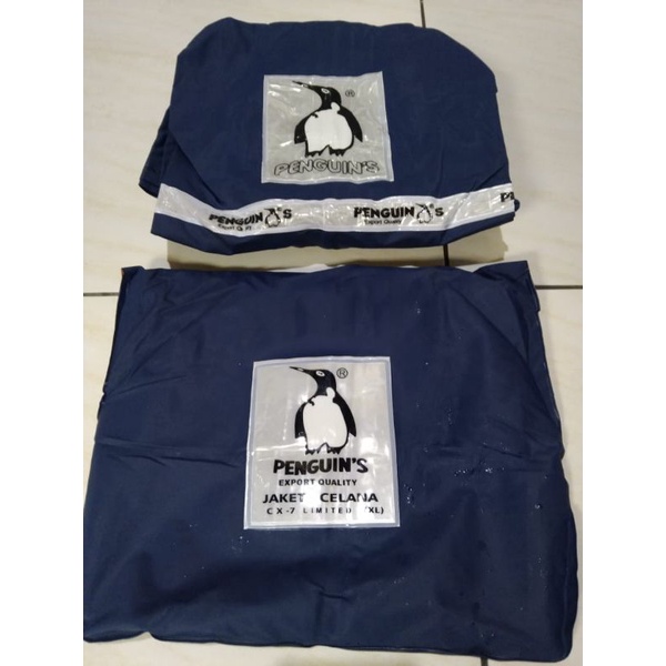 JAS HUJAN PINGUINS JAKET CELANA CX 7/EXCLUSIVE