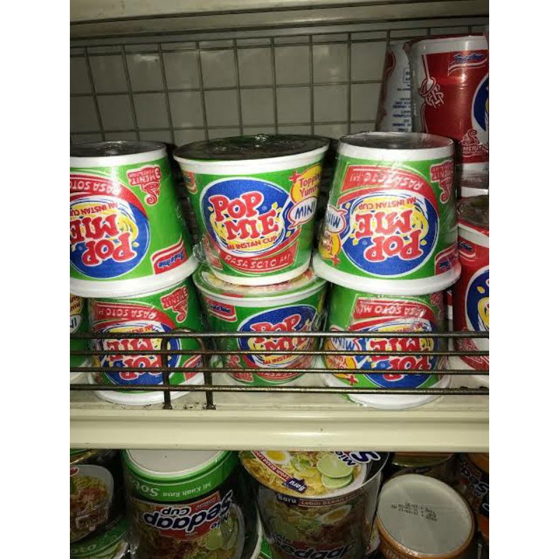 

Mi indomie pop mie mini soto ayam bawang baso