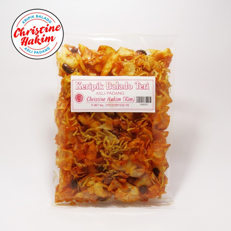 Kripik Balado Teri Christine Hakim  / Sanjai Balado