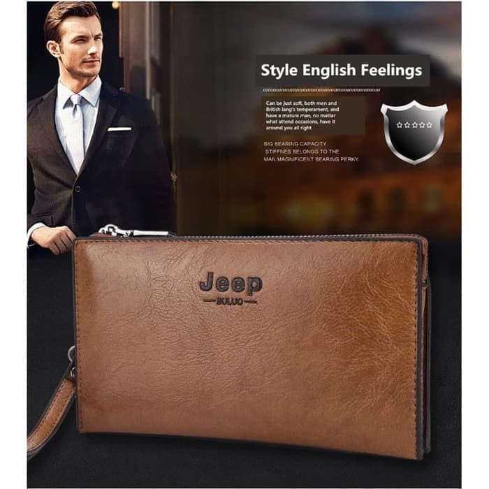 Termurah!! Dompet Jeep Buluo Wallet 1619 / Dompet Import Jeep Buluo Clutch