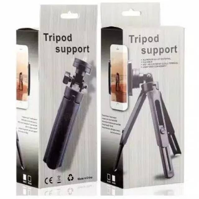 (NCS) COD Tripod Support Mini Extendable HP Phone 4 Level with Holder U Satoo