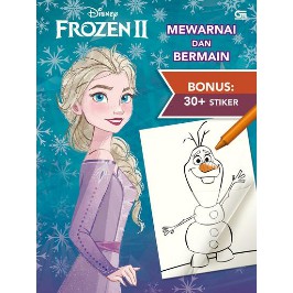 Frozen Ii Mewarnai Dan Bermain Color And Trace Karya Disney Shopee Indonesia