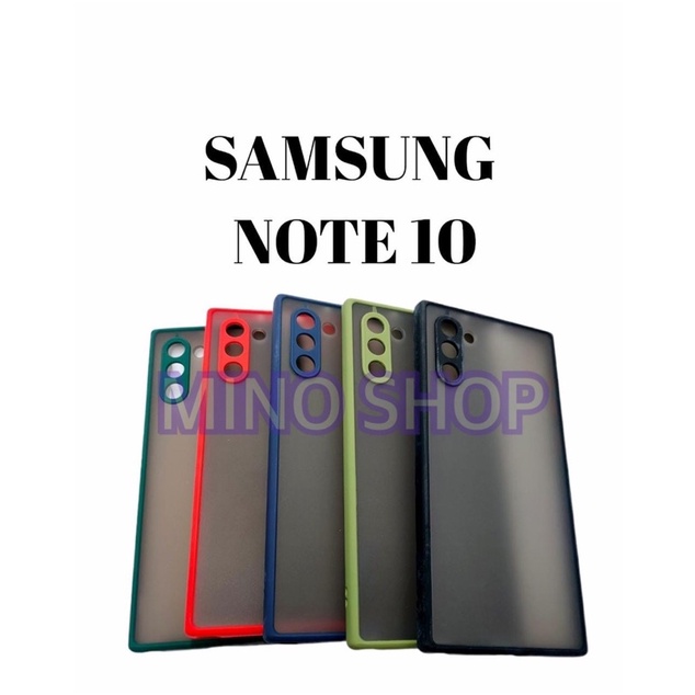 SOFTCASE SAMSUNG NOTE 10 - HARDCASE DOVE MYCHOICE PLUS PELINDUNG KAMERA - AERO CASE