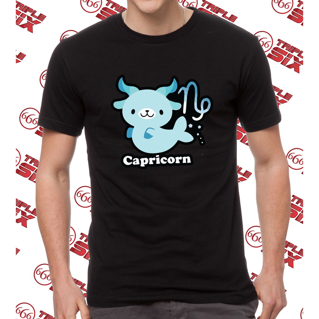 Kaos baju tshirt premium Zodiak Bintang CAPRICORN