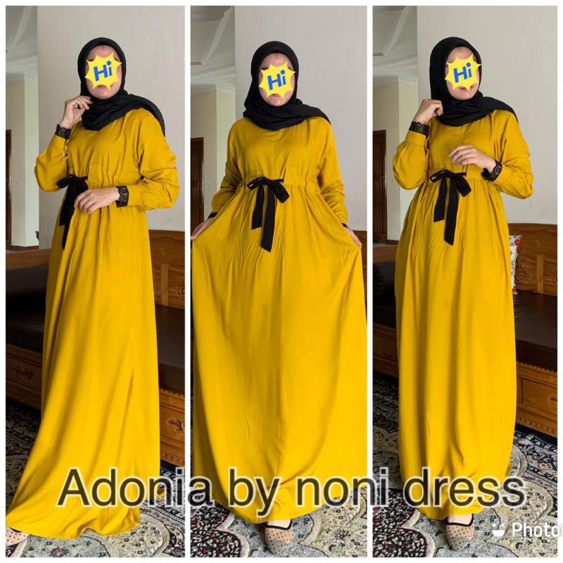 DASTER ARAB NONI DRESS ADONIA BY NONI DRESS ORI
