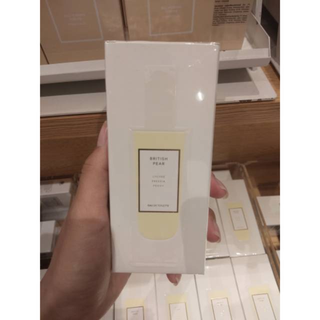 miniso parfum British pear