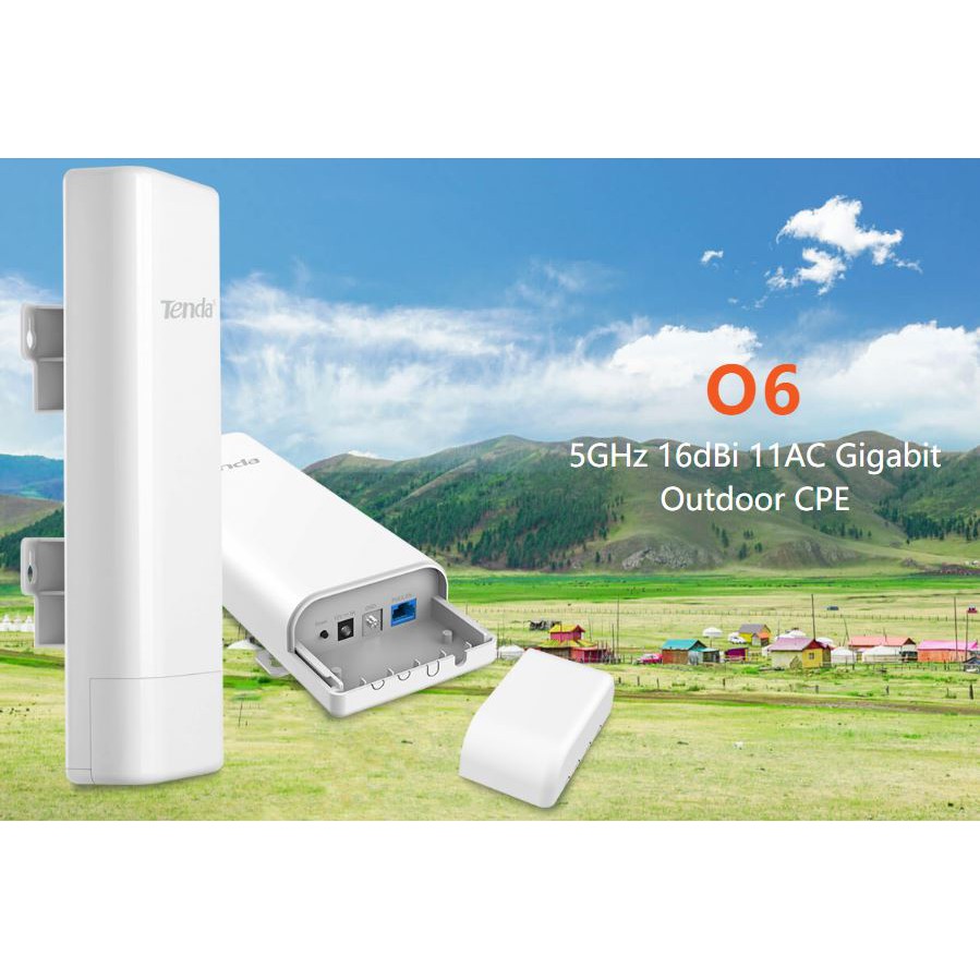 TENDA O6 5GHz 16dBi 11AC Gigabit Outdoor CPE