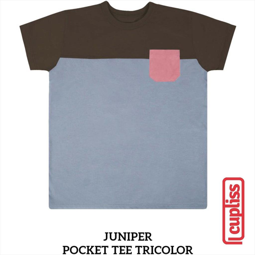 Little Palmerhaus Pocket Tee Tricolor Kaos Oblong Anak Juniper