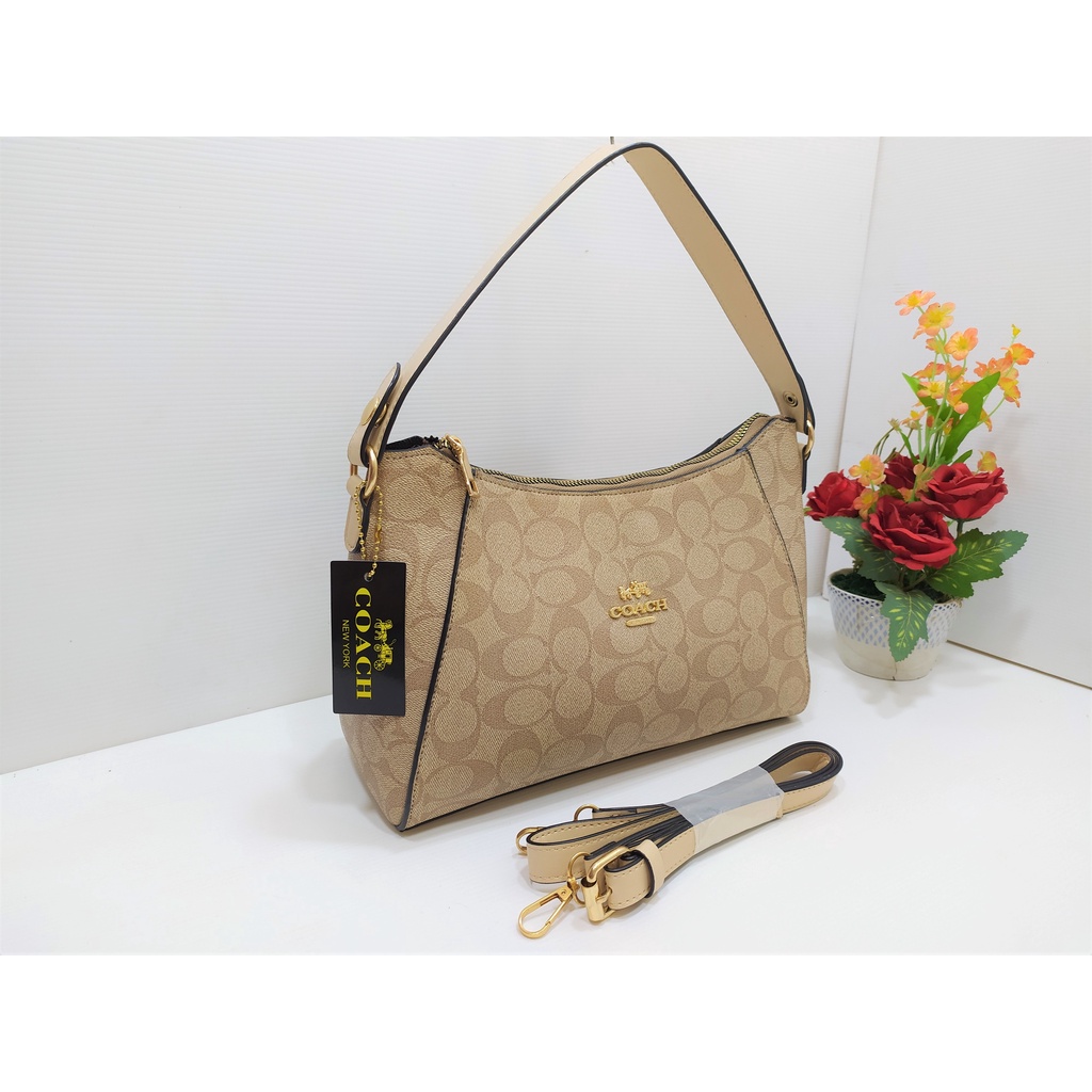 Tas luxury wanita co*ach saphire in signature/Tas selempang &amp; Bahu wanita semi original Bag