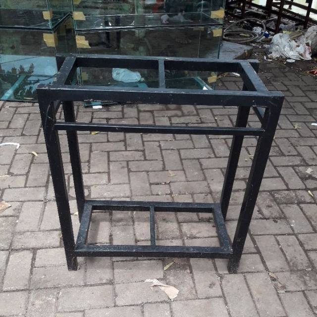 Rak aquarium 60x30 besi holo