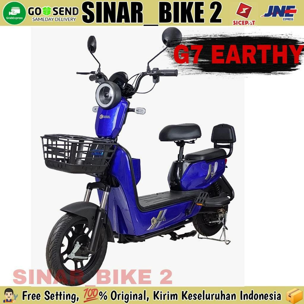 Sepeda Listrik HAHA G7 EARTHY Watt Electric E-Bike