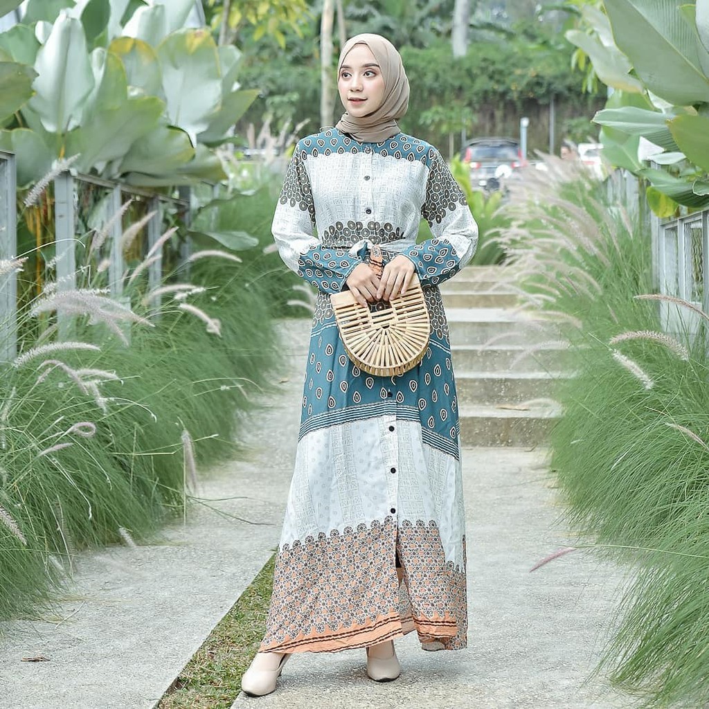 WILONA DRESS MOTIF PUSATGROSIR_SOLO/ GAMIS MOTIF