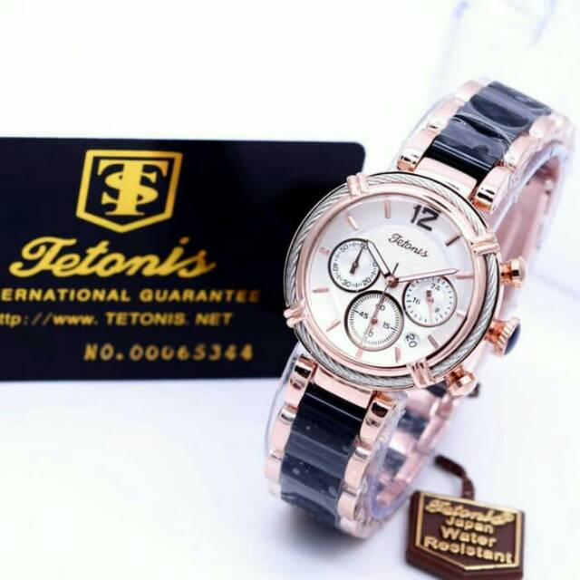 JAM TANGAN WANITA TETONIS 1192