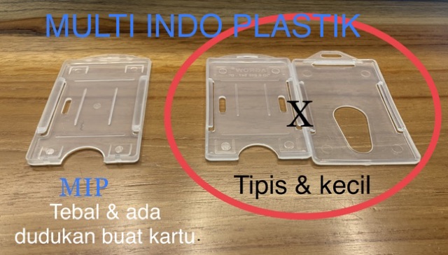 Tali id card kuning/casing id card/tali lanyard 2 cm/casing holder id card/tali nametag/sampul kartu
