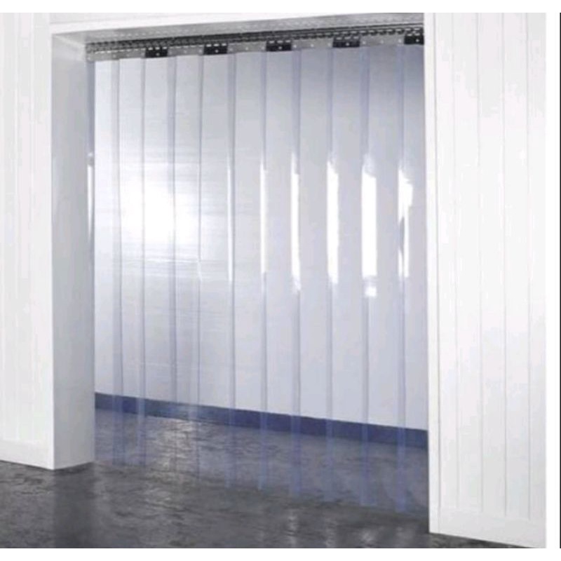 Tirai PVC Curtain ukuran L90cm x T2,3m