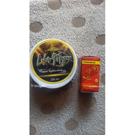 pelangsing + lulur magic FF / slimming herbal FF