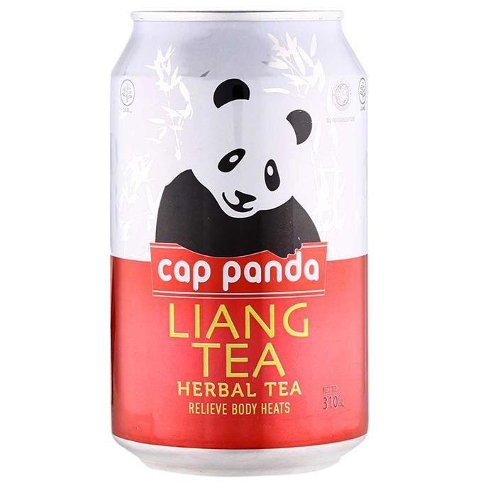 Panda Liang Teh - Grass Jelly - Leci - Aloe Vera - Sarang Burung - 310ml