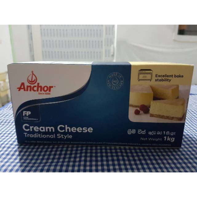 

1kg ANCHOR CREAM CHEESE BOX korean garlic bread creamcheese oreo