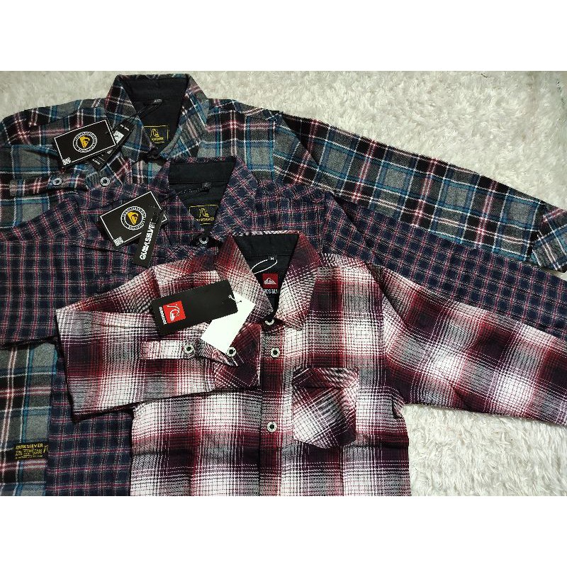 Kemeja Flanel anak QuikSilver