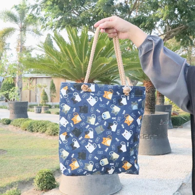 TAS SUMBU KANVAS CUSTOM BEBAS/Tas Hajatan Skincare Souvenir Murah Unik