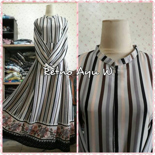 Gamis shabby black Lv umbrella size s L XL