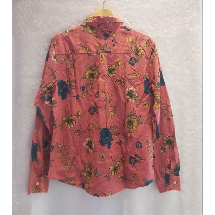 PRELOVED KEMEJA MURAH WANITA MOTIF BUNGA BARU