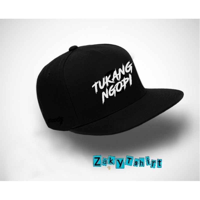 Topi SnapBack Tukang Ngopi