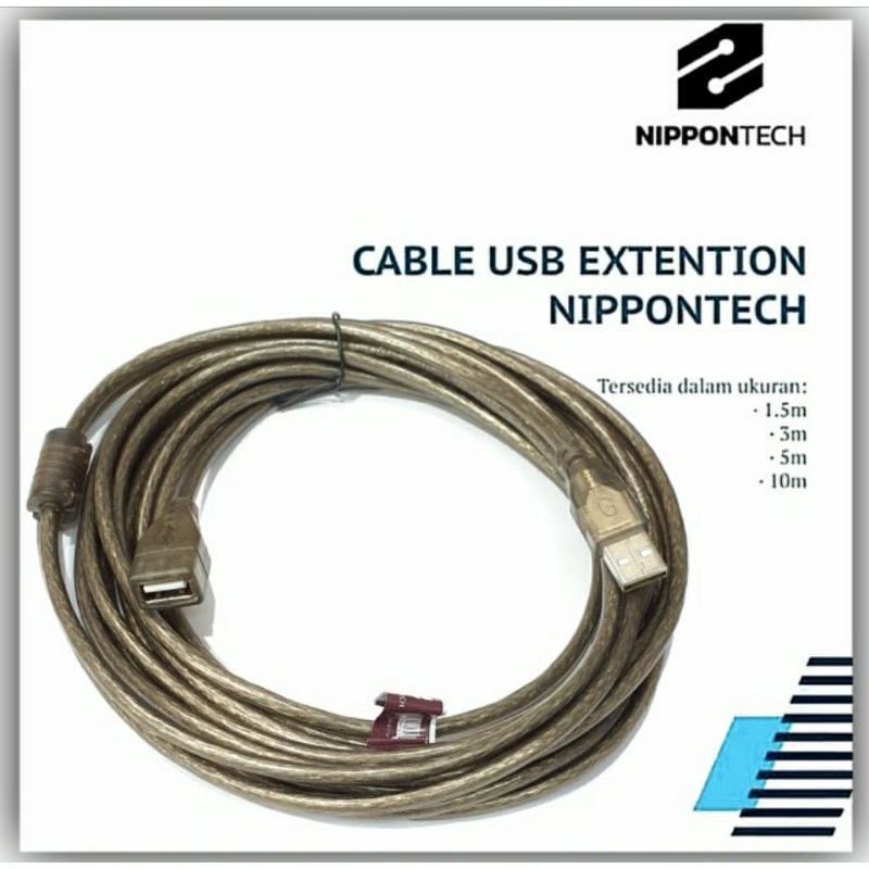 kabel usb extension 5 meter Nippontech