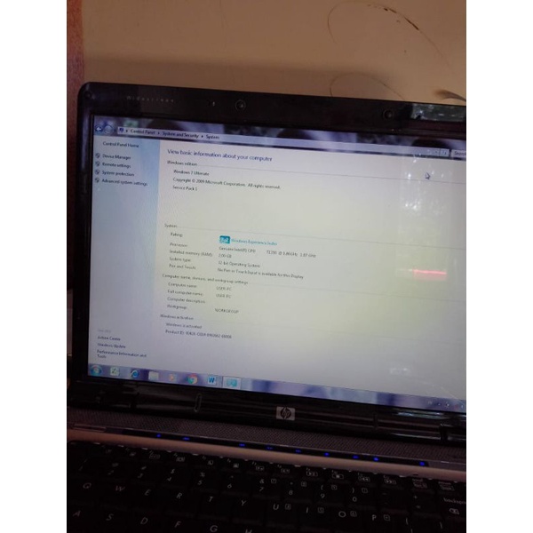laptop second hp