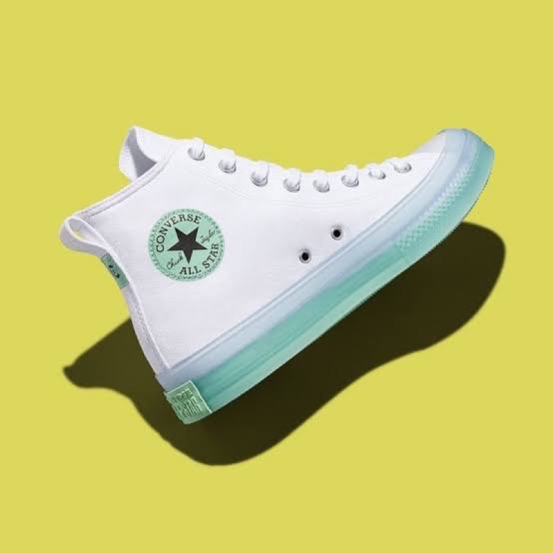 Resmi PT. MAP Converse CTAS CX HI White Enamel Mint