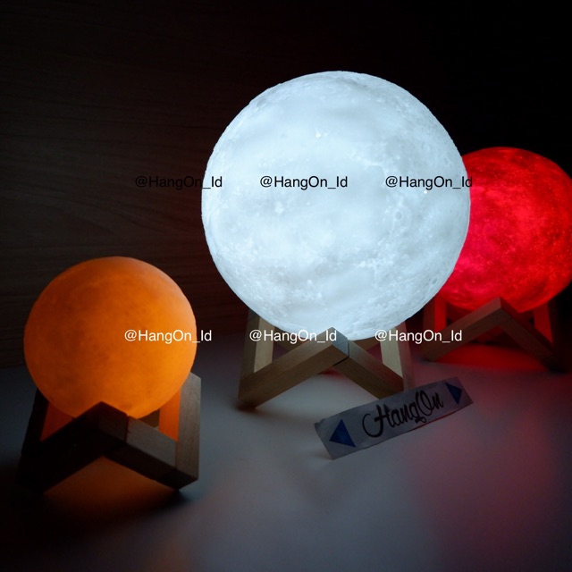 Moon Decoration Lamp / Lampu Bulan 8Cm/15Cm/18Cm