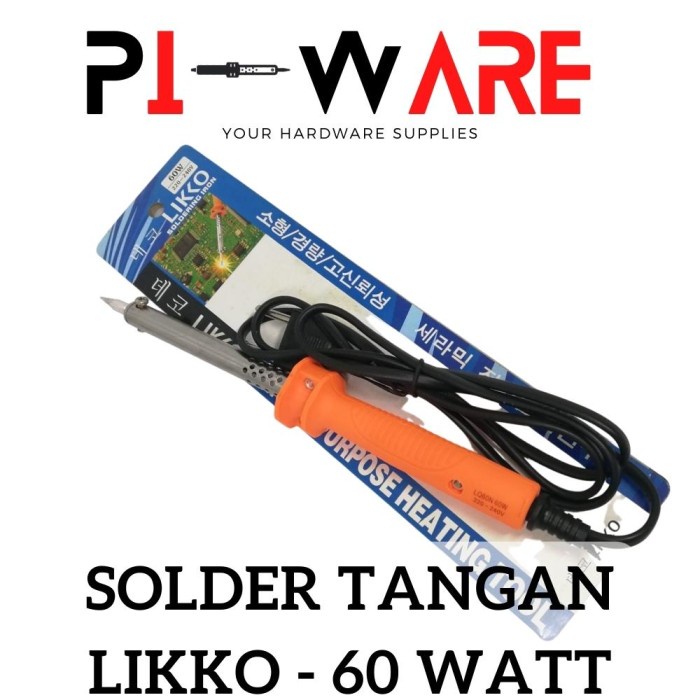 ORIGINAL LIKKO Solder Tangan 60W 60 Watt LQ60N Made in Korea