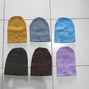 Topi Kupluk Beanie Hat Obras Warna Anak Dewasa***