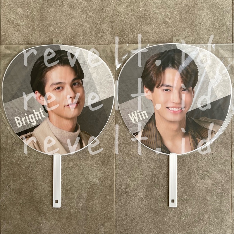 BRIGHTWIN BRIGHT WIN METAWIN OFFICIAL UCHIWA / FAN (KIPAS) GMMTV EXHIBITION JAPAN