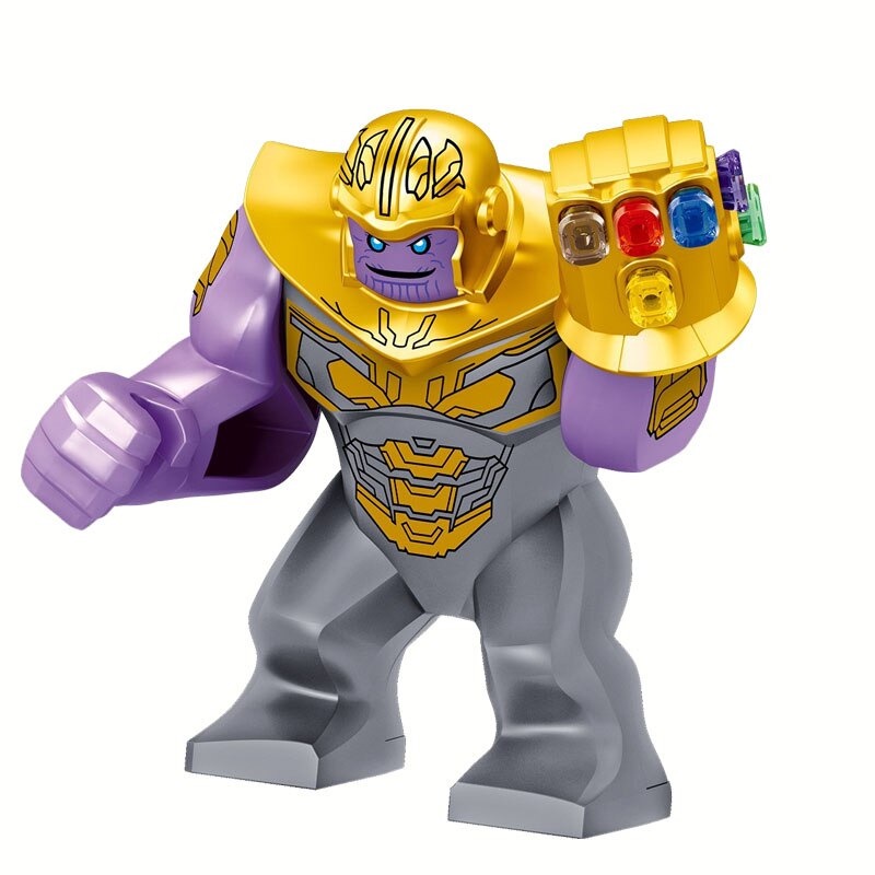 Mainan Anak Figur Building Block Thanos Action Figure Children Toy