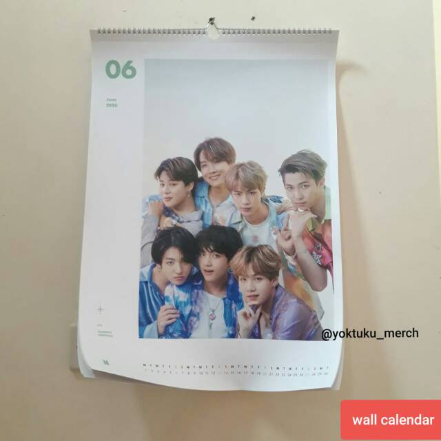 

Wall Calendar Season Greeting BTS 2020
