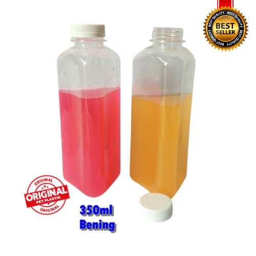 350ml botol BERLIAN pet plastik botol segitiga botol minuman bening