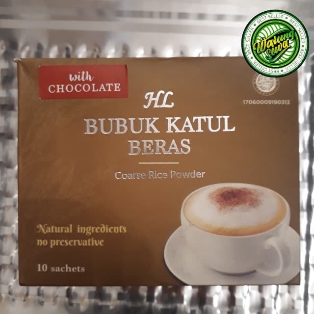 

HL BUBUK KATUL BERAS WITH CHOCOLATE isi 10 sachets