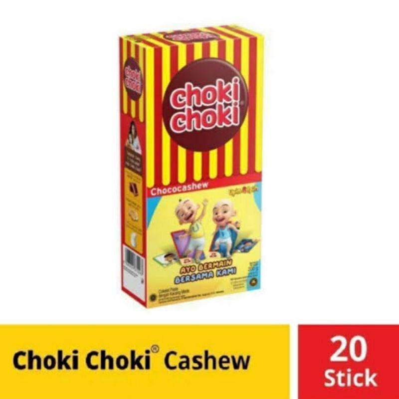 

Choki Choki Box (Isi 20pc @10gr) Chokichoki Cokelat Chocolate