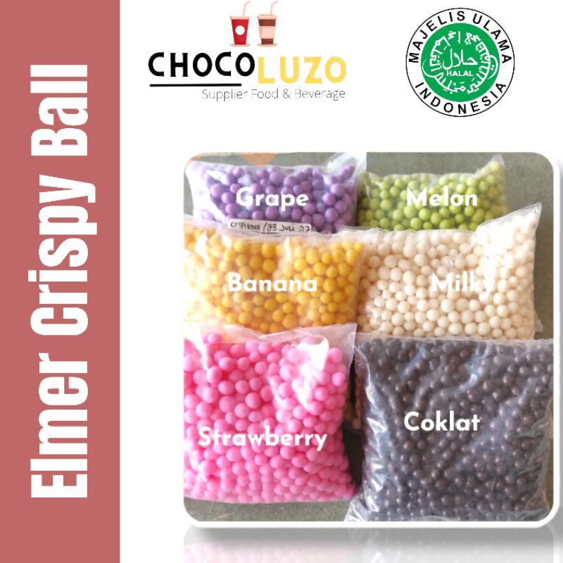 

250 Gram Elmer Crispy Ball Topping Donat Pisang Nugget