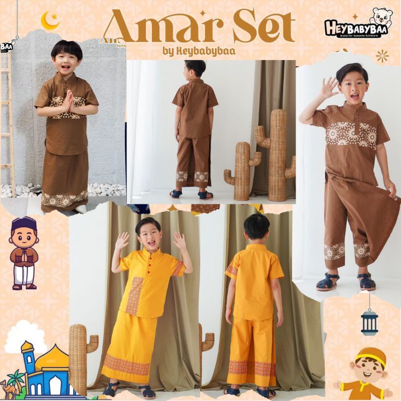 KOKO ANAK / BAJU KOKO ANAK / AMAR SET HEYBABYBAA