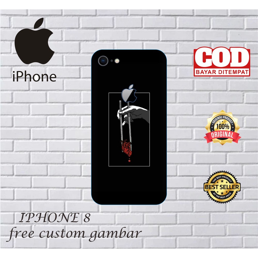 GARSKIN/STICKER HANDPHONE IPHONE 8 CUSTOM