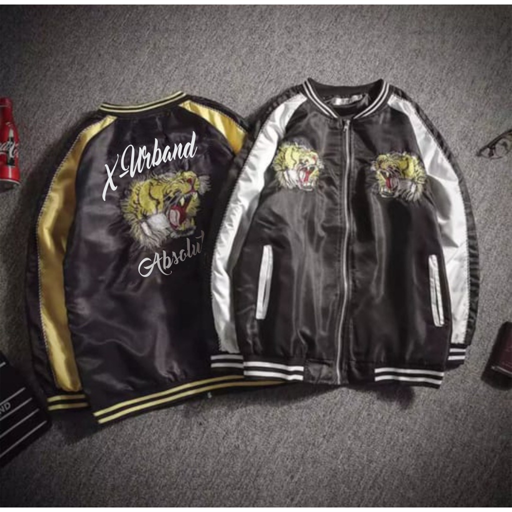 JAKET SUKAJAN X URBAN ORIGINAL TIGER FULL BORDIR