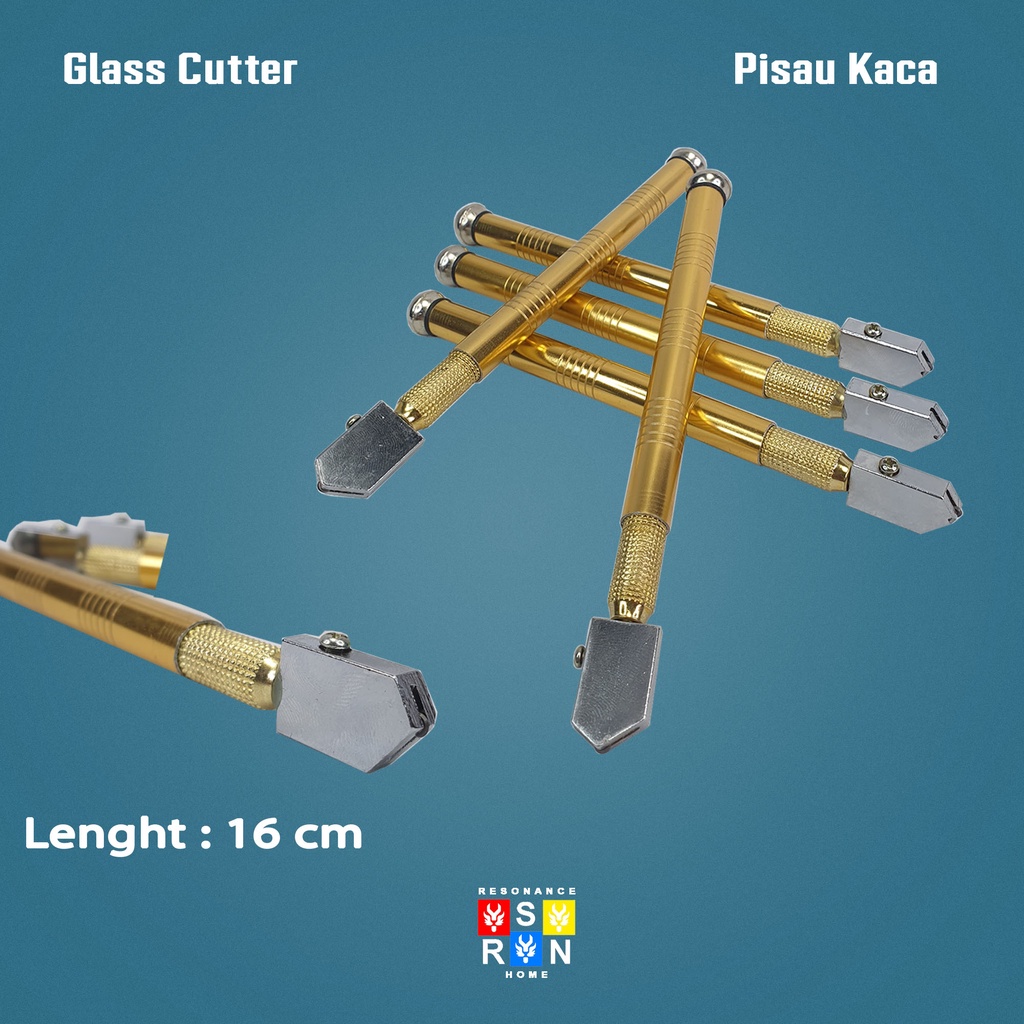 Pisau Potong Kaca Termurah Efisien Sebaguna | Alat Pemotong Kaca | Glass Cutter / Oil Cutter