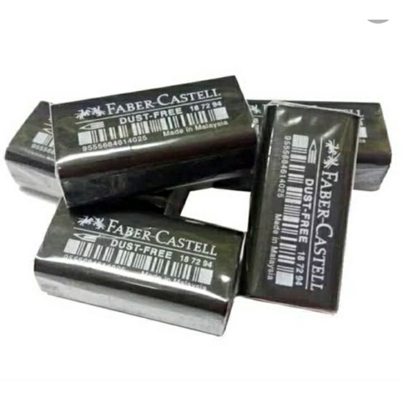 

penghapus faber castell hitam kecil mini bebas debu anti luntur