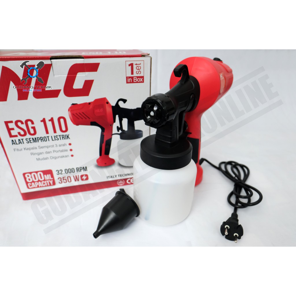 Electric Spraygun NLG ESG 110 / Alat Semprot Cat Elektrik NLG ESG110